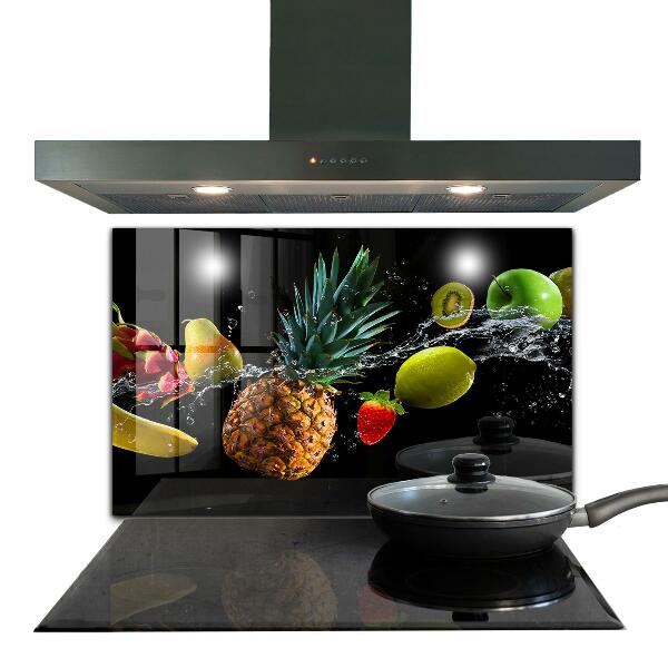 Kitchen splashback Juicy fruits composition