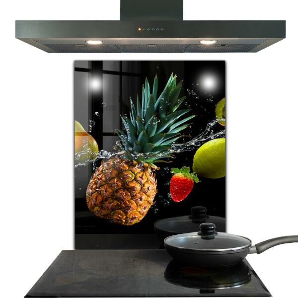 Kitchen splashback Juicy fruits composition