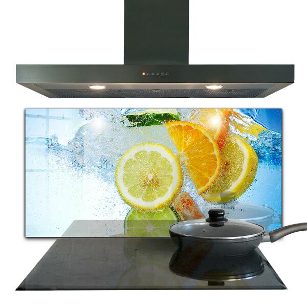 Kitchen splashback Juicy citrus refreshment