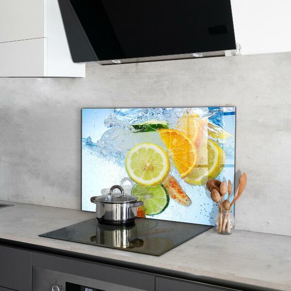 Kitchen splashback Juicy citrus refreshment