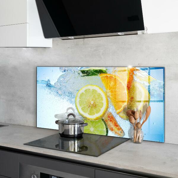 Kitchen splashback Juicy citrus refreshment