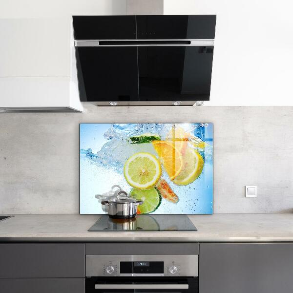 Kitchen splashback Juicy citrus refreshment