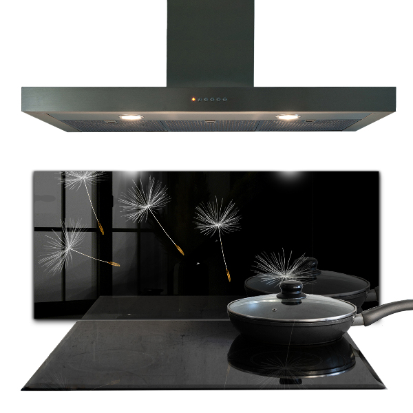 Kitchen splashback Dandelions in the wind