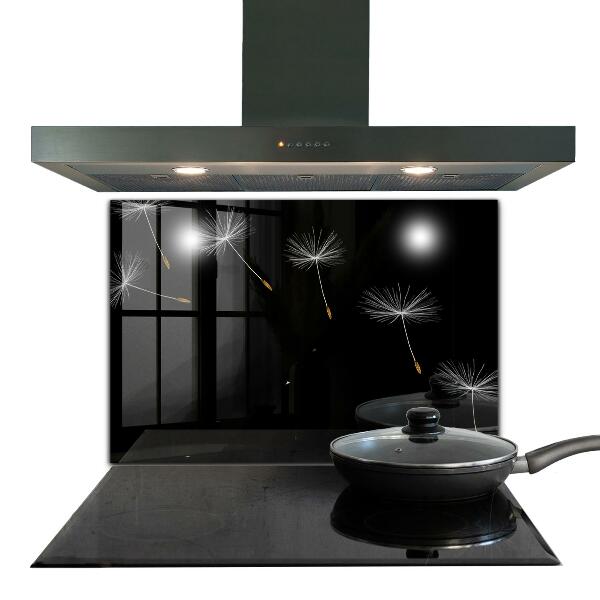 Kitchen splashback Dandelions in the wind