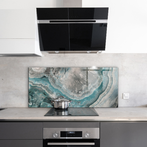 Cooker splashback Abstract color swirl pattern