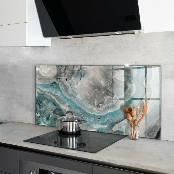 Cooker splashback Abstract color swirl pattern