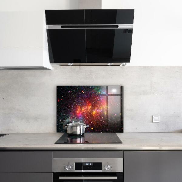 Cooker splashback Galaxy chaos fantasy