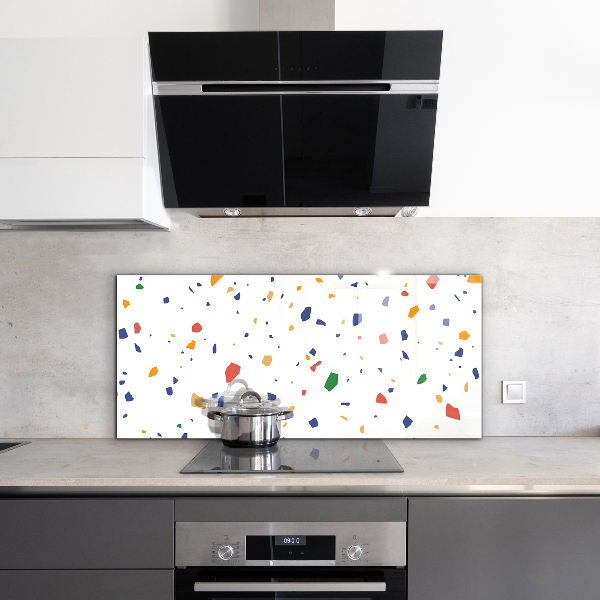 Kitchen splashback Terrazzo terrazzo pebbles