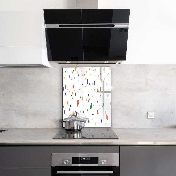 Kitchen splashback Terrazzo terrazzo pebbles
