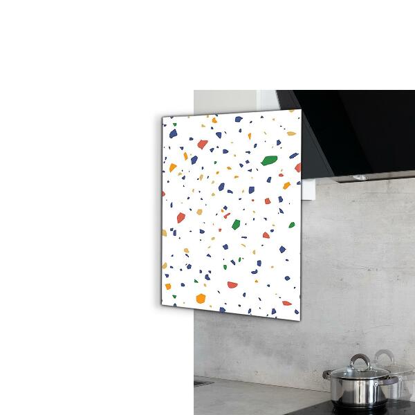Kitchen splashback Terrazzo terrazzo pebbles