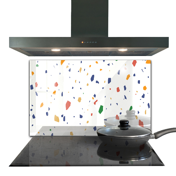 Kitchen splashback Terrazzo terrazzo pebbles