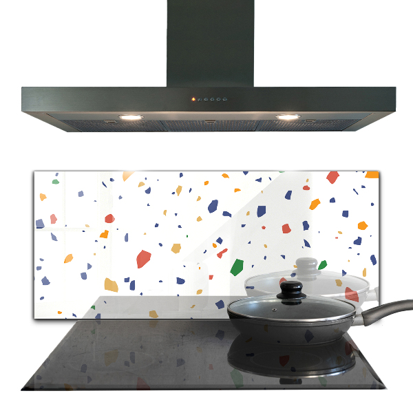 Kitchen splashback Terrazzo terrazzo pebbles