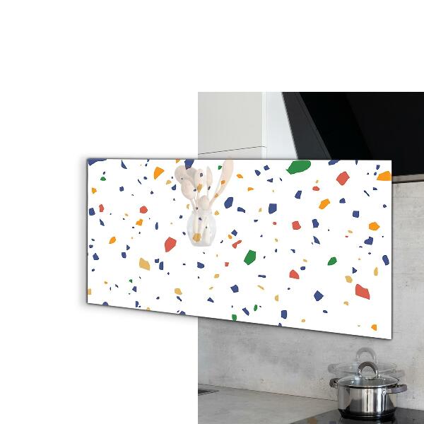 Kitchen splashback Terrazzo terrazzo pebbles