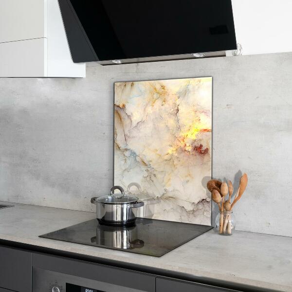 Cooker splashback Abstract marble