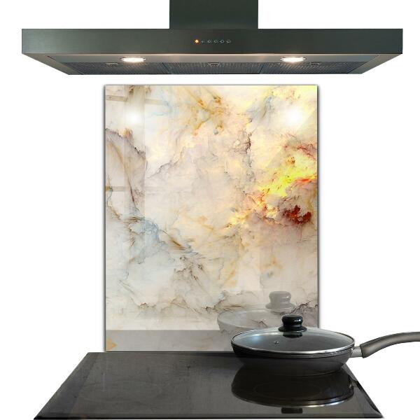 Cooker splashback Abstract marble