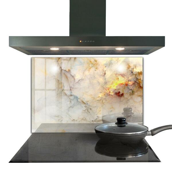Cooker splashback Abstract marble