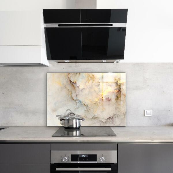 Cooker splashback Abstract marble