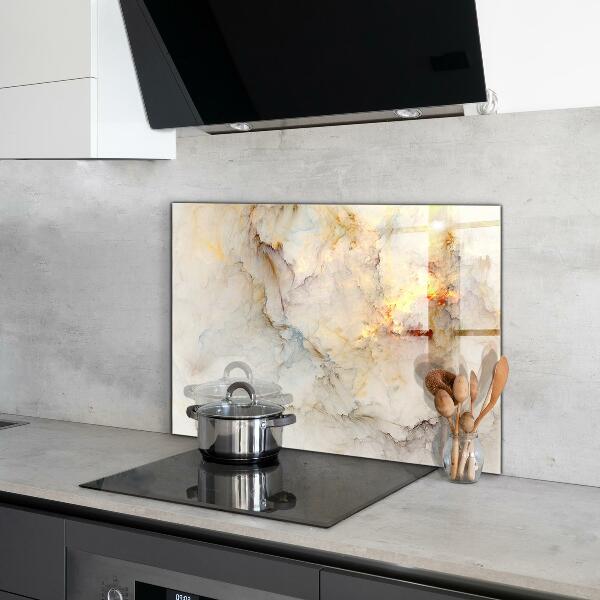 Cooker splashback Abstract marble