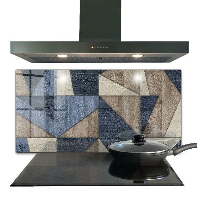 Cooker splashback Geometric abstraction