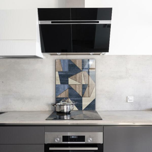 Cooker splashback Geometric abstraction