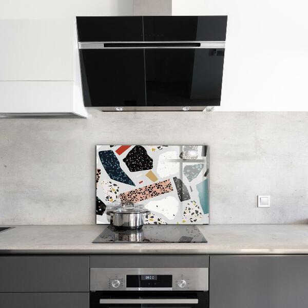 Kitchen splashback Terrazzo terrazzo granite