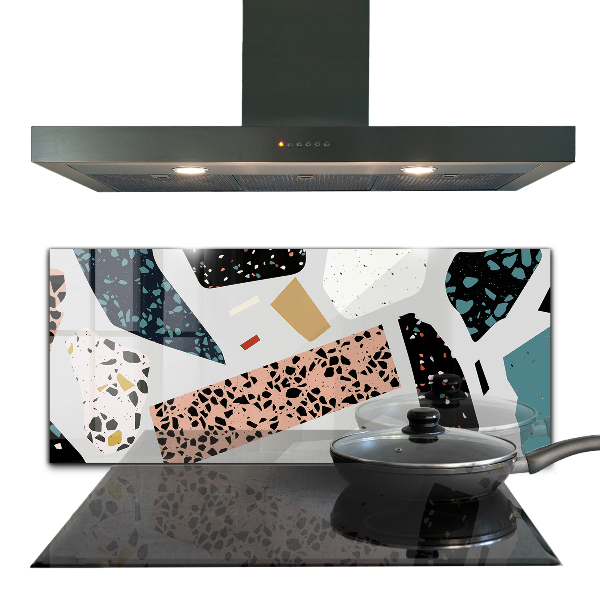 Kitchen splashback Terrazzo terrazzo granite