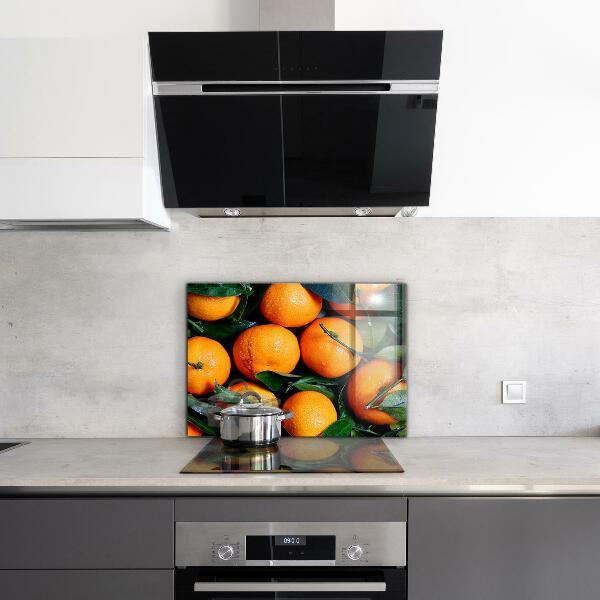 Kitchen splashback Juicy sicilian oranges