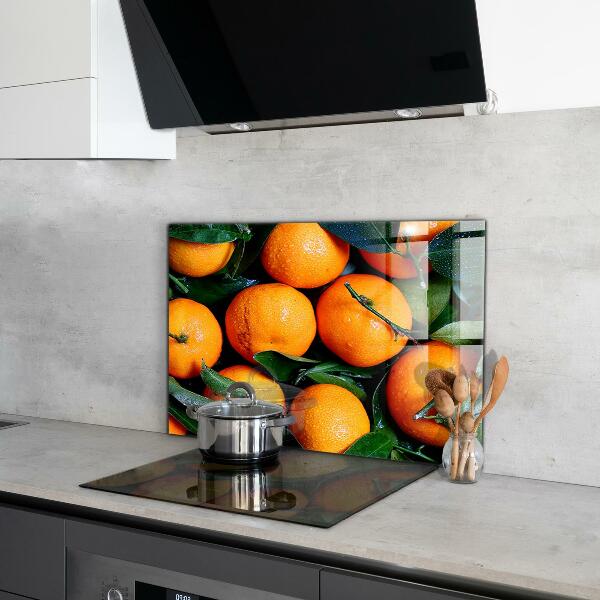 Kitchen splashback Juicy sicilian oranges