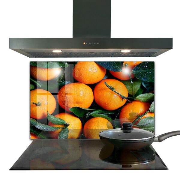 Kitchen splashback Juicy sicilian oranges
