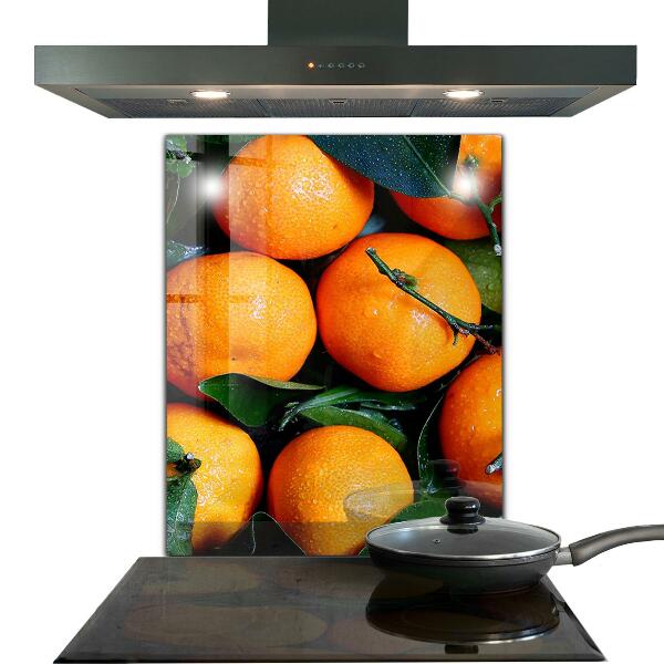 Kitchen splashback Juicy sicilian oranges