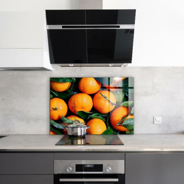 Kitchen splashback Juicy sicilian oranges