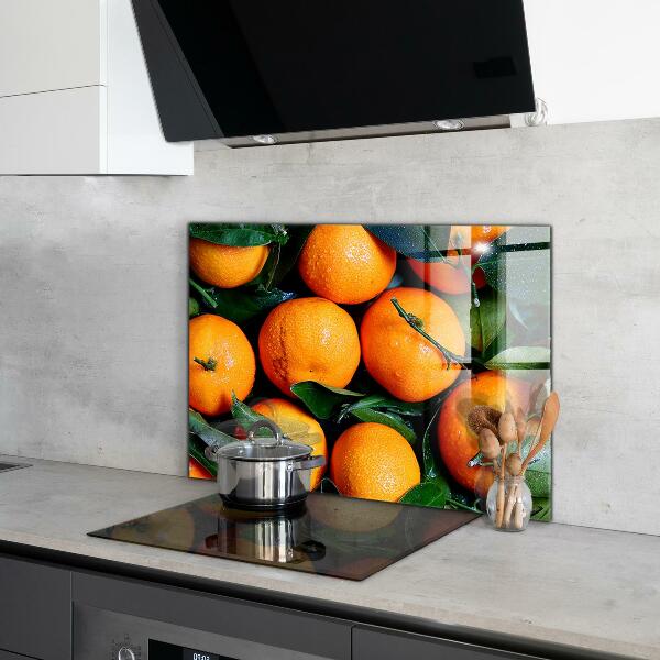 Kitchen splashback Juicy sicilian oranges