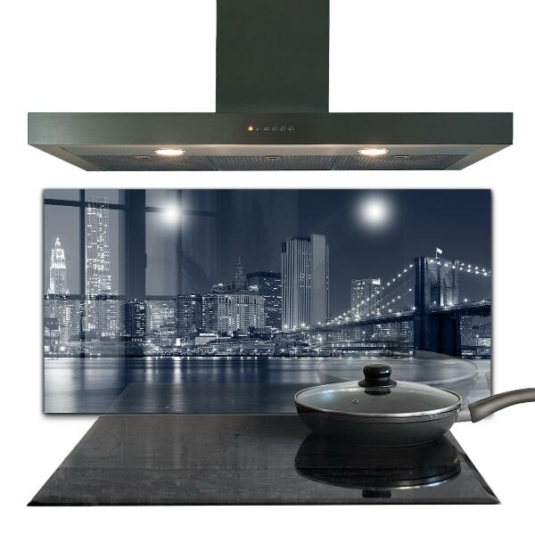 Kitchen splashback Brooklyn bridge manhattan