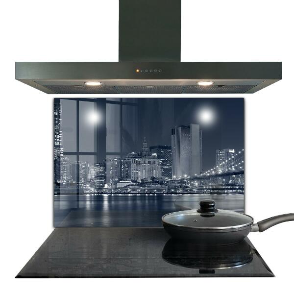 Kitchen splashback Brooklyn bridge manhattan