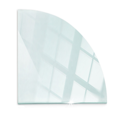 Glass hearth 100x100 cm