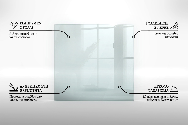 Glass wood burner hearth 24x24 in (60x60 cm)