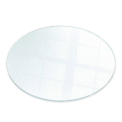 Round translucent fireplace pad fi35 in (fi 90 cm)