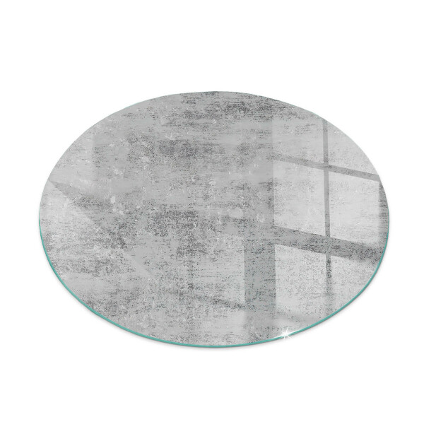 Round glass wood burner hearth Abstract background texture