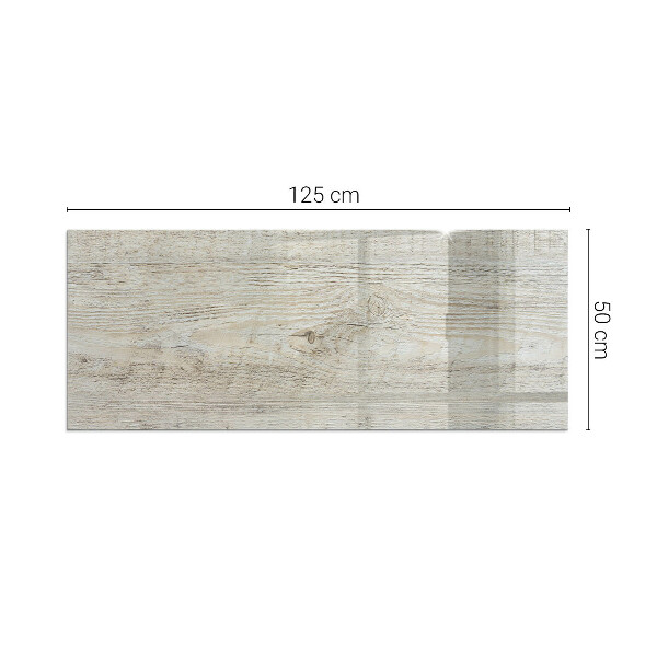 Rectangular glass hearth for log burner Light wood texture