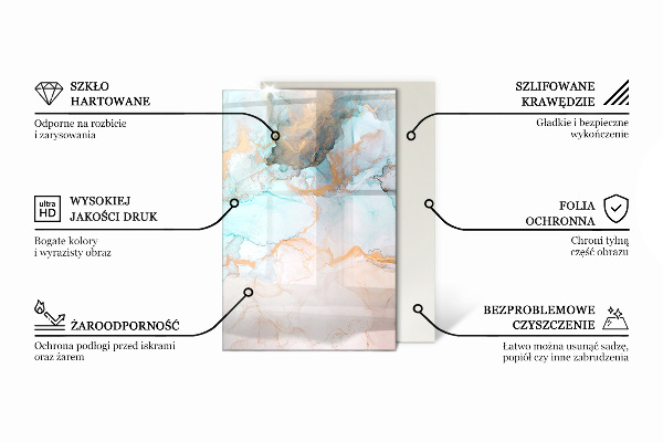 Rectangular glass hearth for log burner Boards in different shades