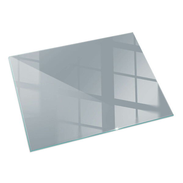 Rectangular glass hearth for wood stove Colour Grey