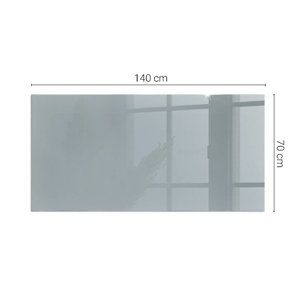 Rectangular glass hearth for wood stove Colour Grey