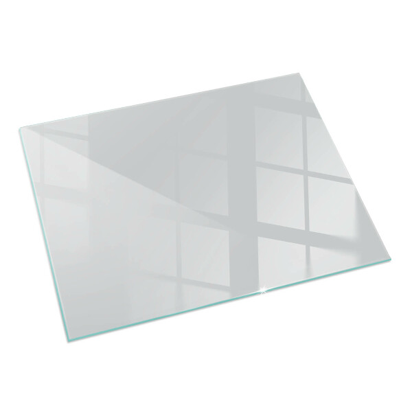 Rectangular glass hearth for wood stove Colour Grey