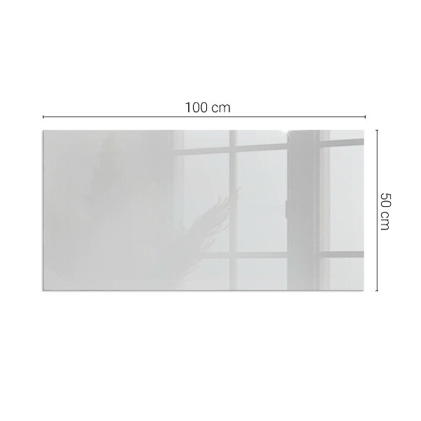 Rectangular glass hearth for wood stove Colour Grey