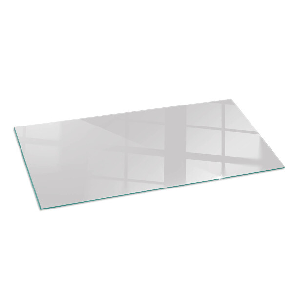 Rectangular glass hearth for wood stove Colour Grey