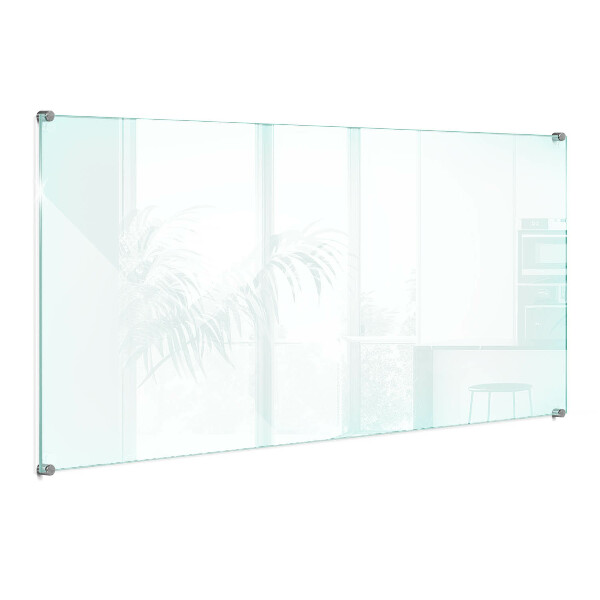 Transparent kitchen panel 100x50 cm