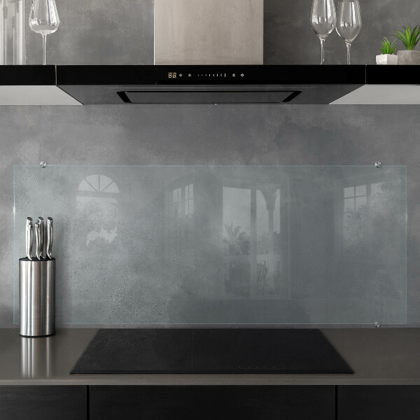 Splashback for kitchen transparent 125x50 cm