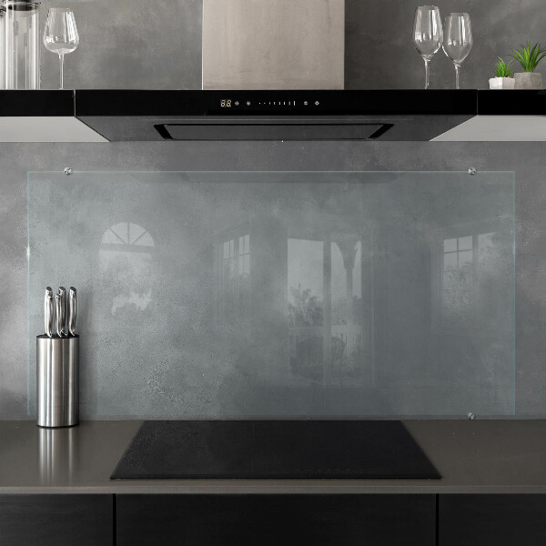 Transparent coloured glass splashback 140x70 cm