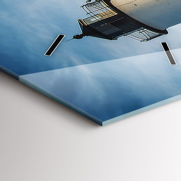 Vertical wall clock Annisquam Lighthouse