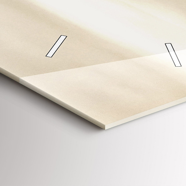 Vertical wall clock Landscape panorama of Paris